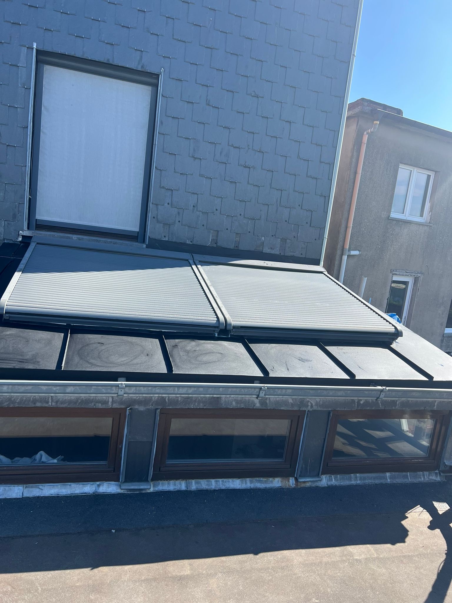 Velux sur toit-terrasse